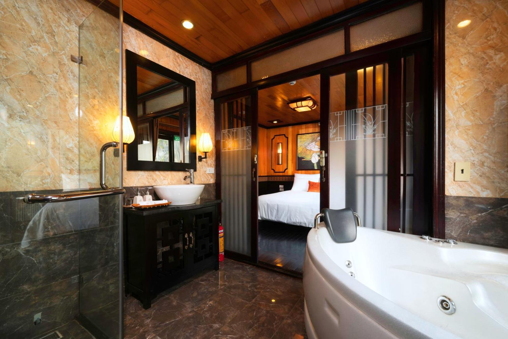 Hotel Halong Arcadia Cruise Hạ Long Exterior foto