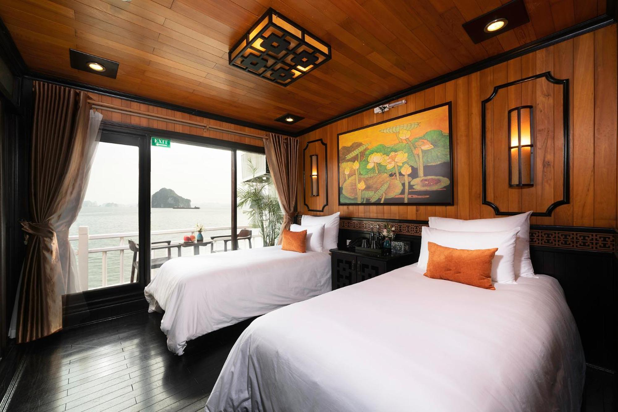 Hotel Halong Arcadia Cruise Hạ Long Exterior foto