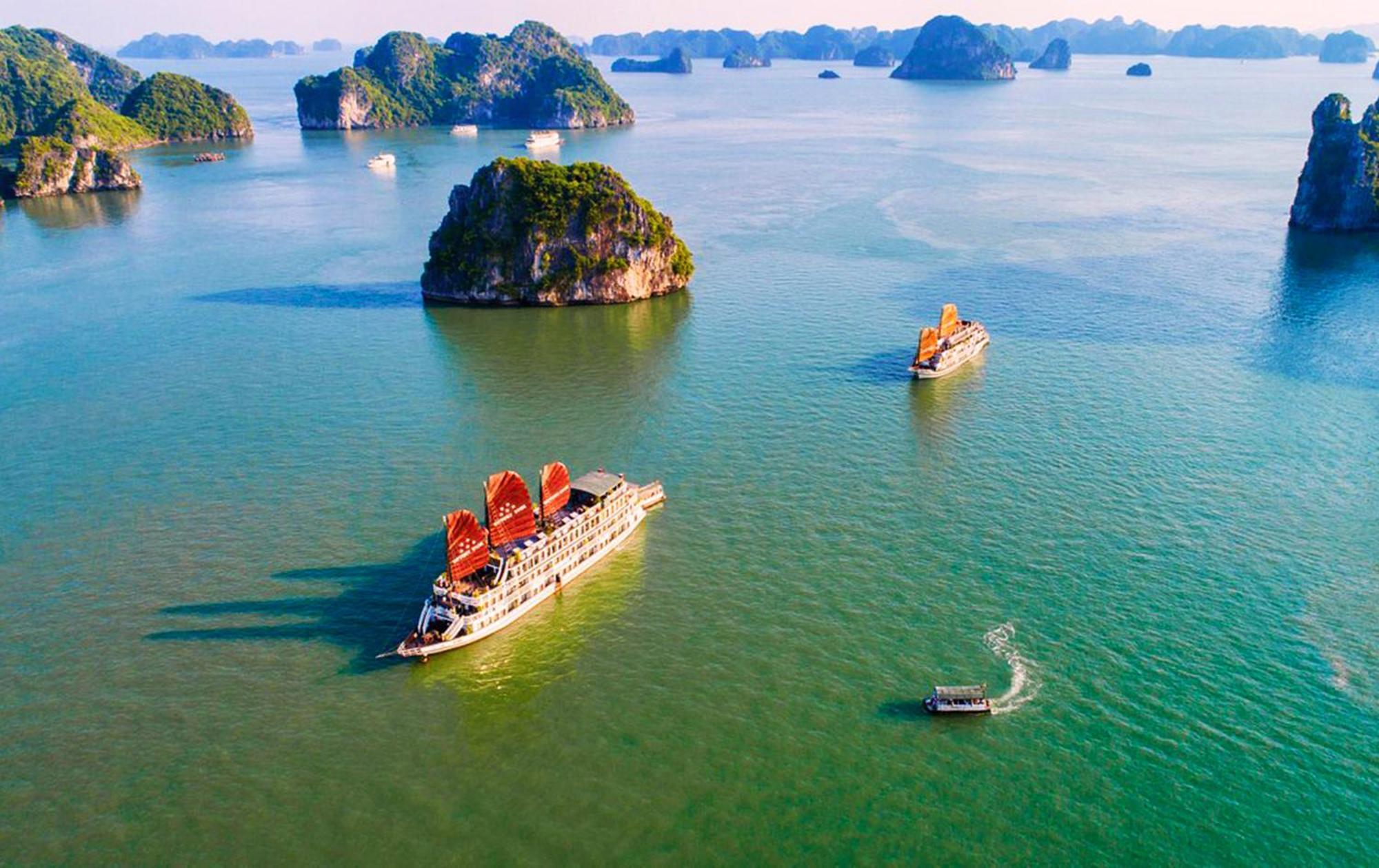 Hotel Halong Arcadia Cruise Hạ Long Exterior foto