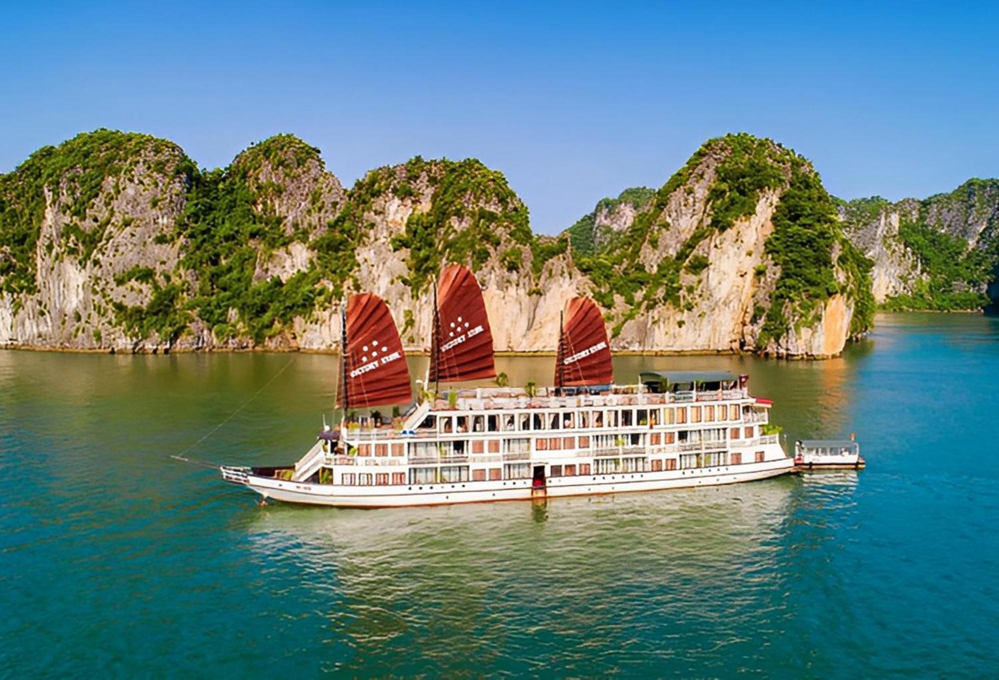 Hotel Halong Arcadia Cruise Hạ Long Exterior foto