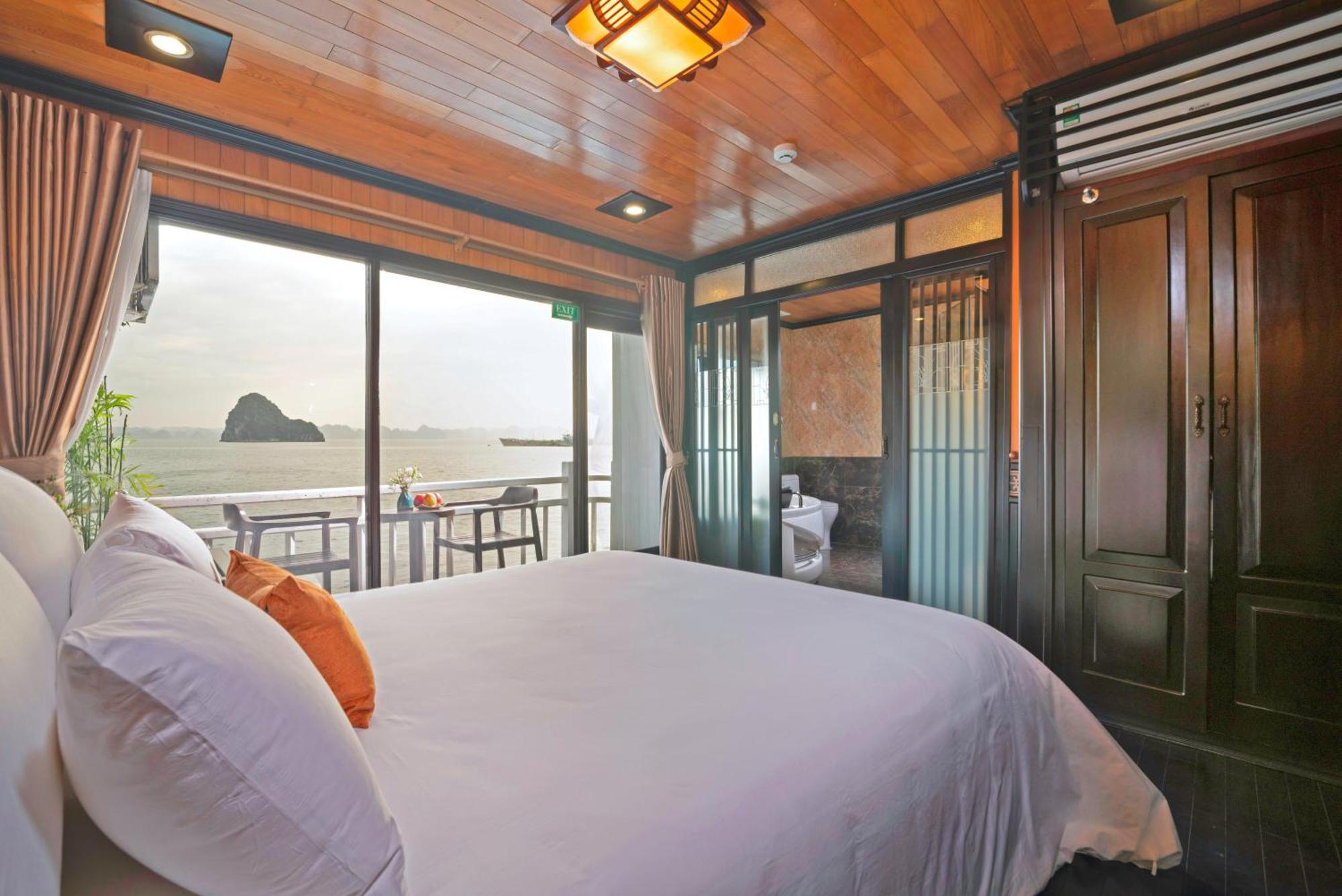 Hotel Halong Arcadia Cruise Hạ Long Exterior foto
